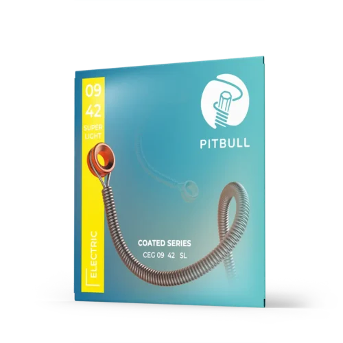 Encordoamento Guitarra Pitbull Série Coated 09/42 - CEG 09-42 SL